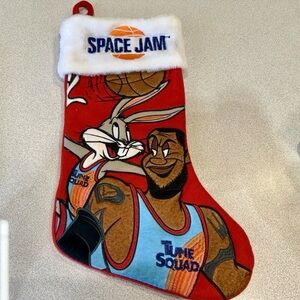 Space Jam "Tune Squad" Bugs Bunny LaBron James 16.75"
Christmas Stocking by Ruz